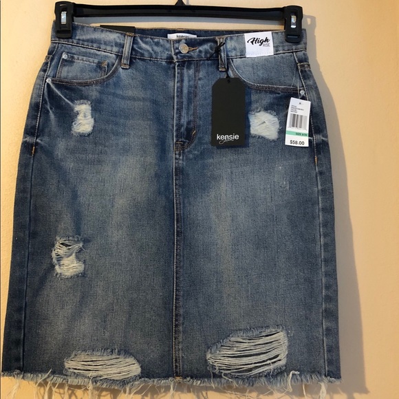 Dresses & Skirts - Kensie Jeans Skirt